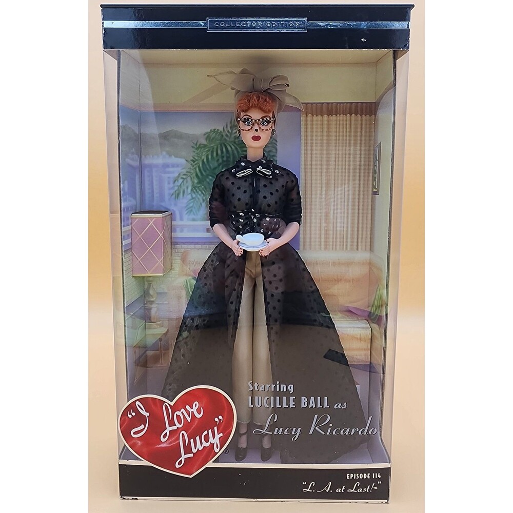 Collector Edition 2002 Lucille Ball #114 'LA at Last!' Barbie Unopened Box - Picture 2 of 16
